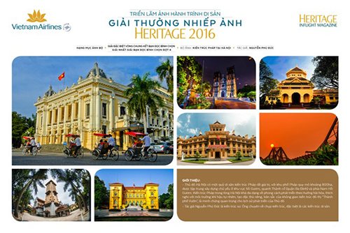 Giải Đặc biệt vòng Chung kết do bạn đọc bình chọn – Bộ ảnh: Kiến trúc Pháp tại Hà Nội – Tác giả: Nguyễn Phú Đức